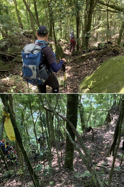 陡下往南大龜山