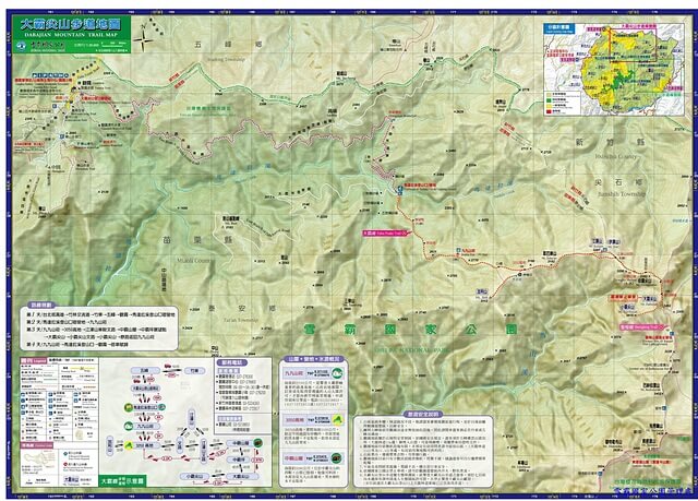 大霸尖山步道地圖.jpg - 苗栗泰安大霸群峰(DAY2-大霸尖山、小霸尖山、伊澤山、加利山)