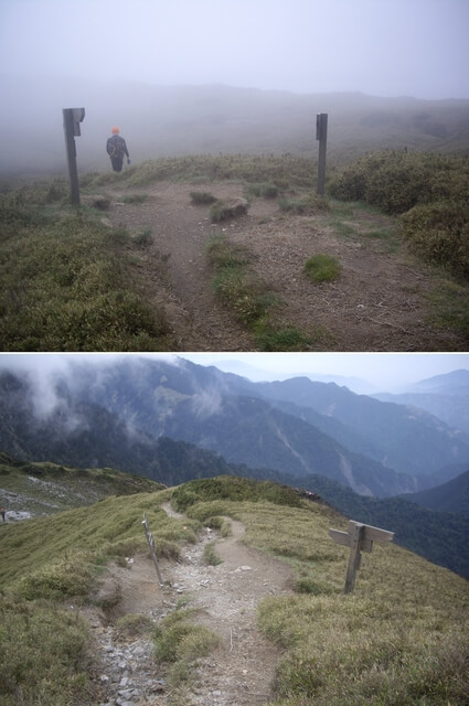 IMGP9545-46.JPG - 【花蓮秀林】奇萊主北(DAY2－奇萊北峰、奇萊主山、成功山屋 & DAY3－回登山口)