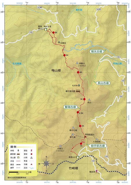 奮瑞古道-台灣山林悠遊網.jpg - 嘉義竹崎奮瑞古道(南段)、糕仔崁古道