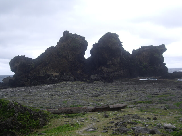 蘭嶼 雙獅岩