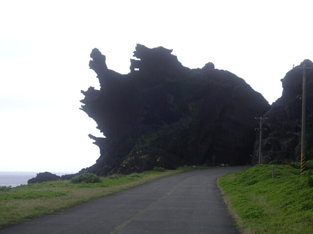 蘭嶼 龍頭岩