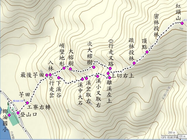 蘭嶼 紅頭山 參考地圖