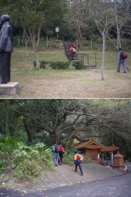 草嶺山登山口