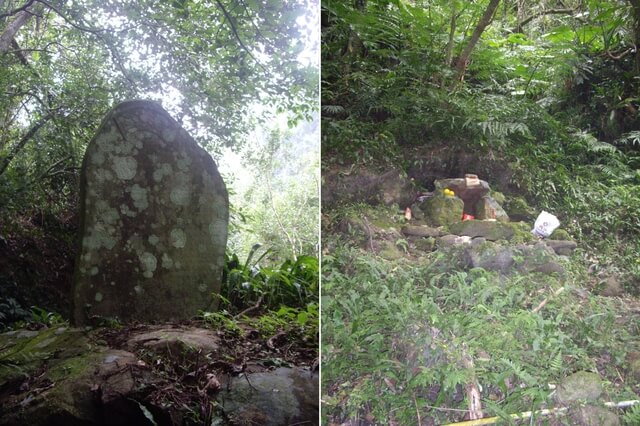 草嶺山 建橋芳名紀念石碑