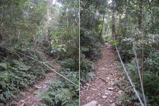 尾寮山西北峰、尾寮山