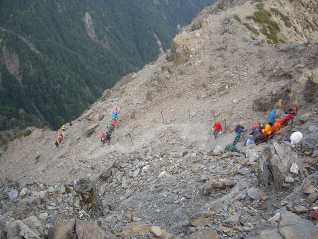 塔塔加上玉山主峰 玉山主峰