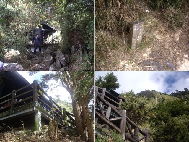 塔塔加上玉山主峰 排雲山莊