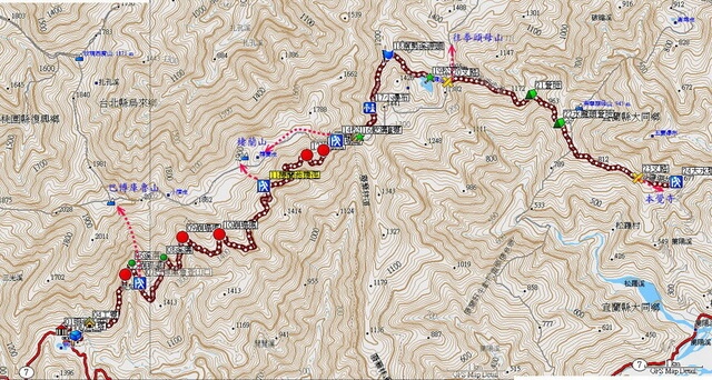 明池縱走松蘿湖下玉蘭村(明松縱走)