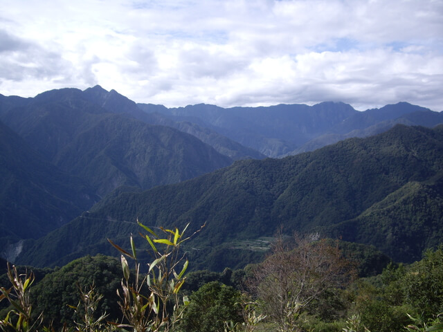 祖輪山 中橫公路西寶地區的農耕地