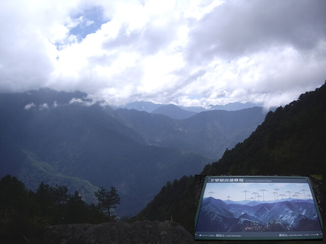 鹿林山、麟趾山 遠眺群山