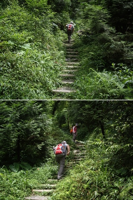 聖母登山步道、三角崙山東南峰、三角崙山