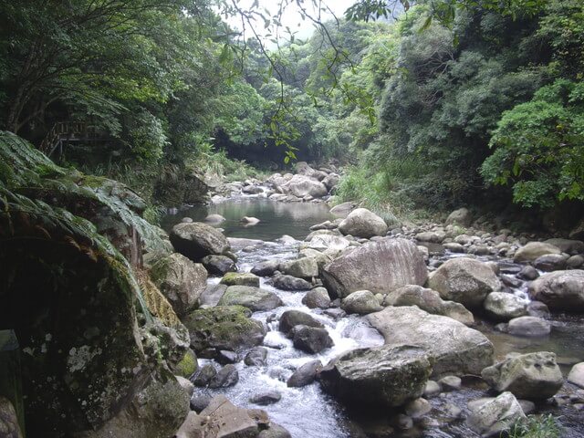 蓬萊溪自然生態園區、護魚步道