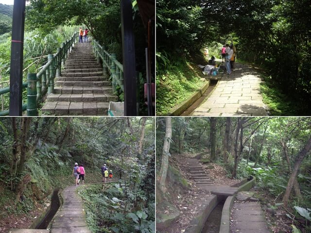 青山瀑布步道、尖山湖步道，順遊老梅石槽