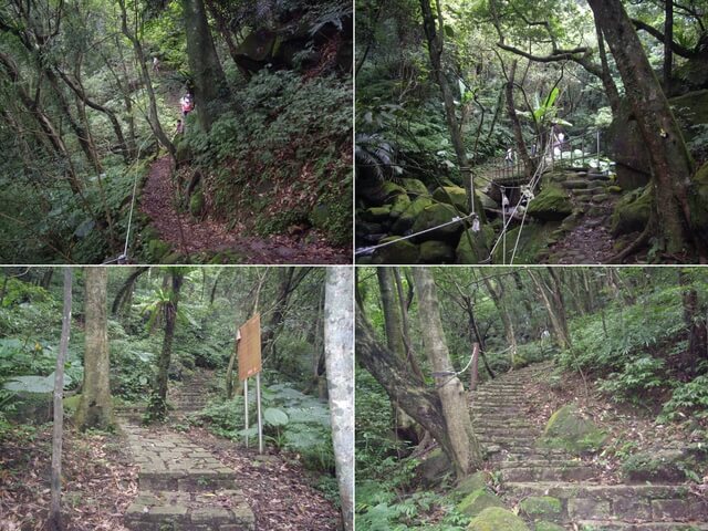 青山瀑布步道、尖山湖步道，順遊老梅石槽