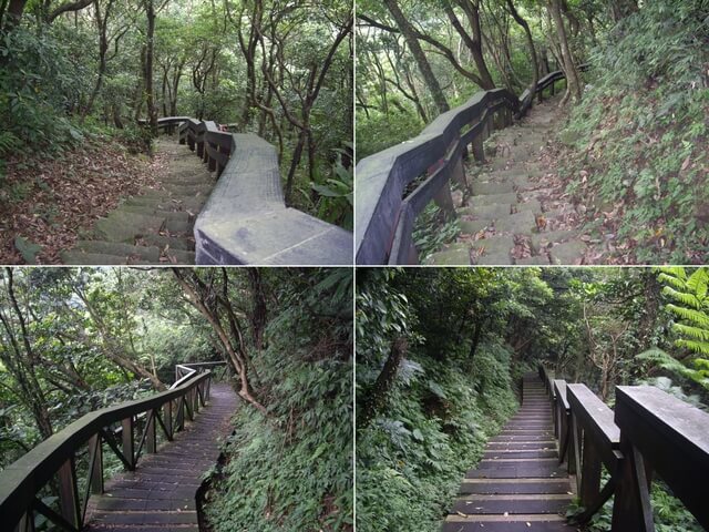 青山瀑布步道、尖山湖步道，順遊老梅石槽