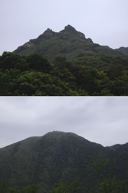 無耳茶壺山、半平山、燦光寮山