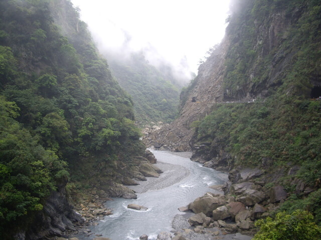 立霧溪曲折河道