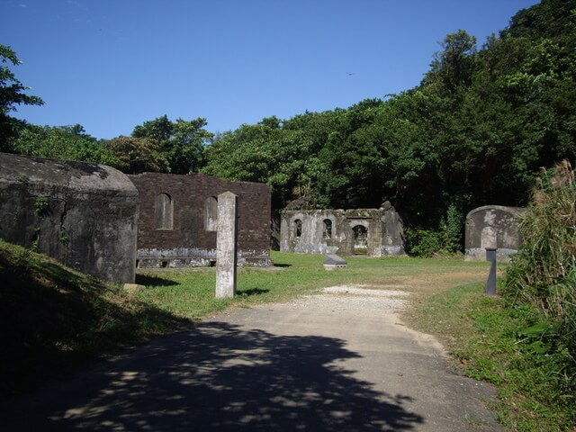 槓子寮砲台 砲台建築物遺址