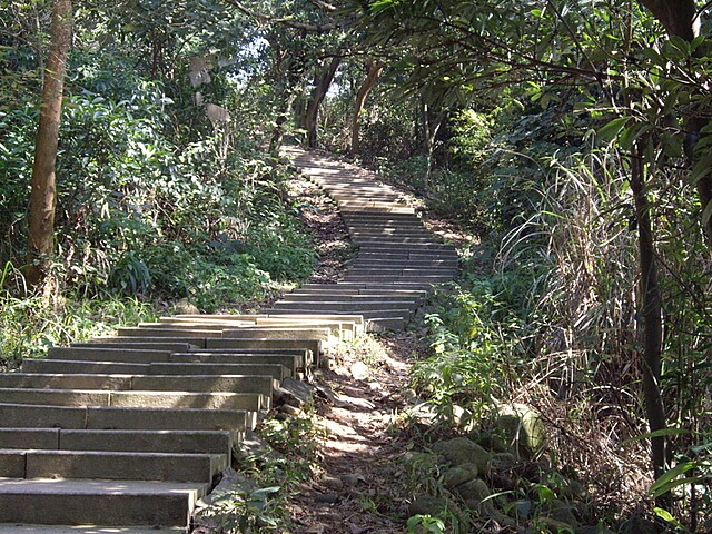 羊稠坑森林步道、拔崁腳山、尖山、羊稠坑山、土地公頭山