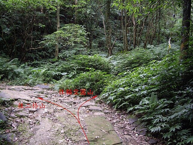 二格山、二格山西峰、貓空圓山、貓空圓山東北峰