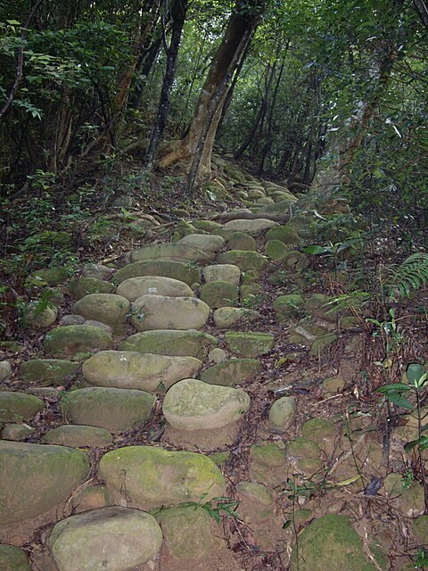 蓮華山古道、老庚寮山、蓮華山、五分埔山