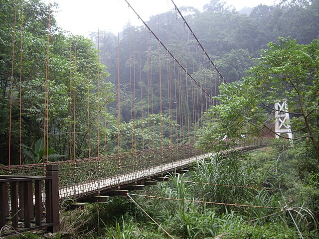 梯子吊橋(天梯)、太極峽谷