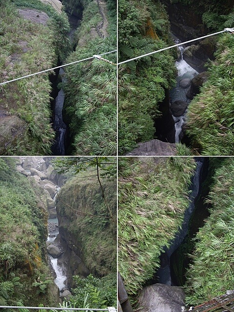 梯子吊橋(天梯)、太極峽谷