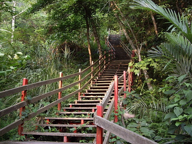 虎山 木棧道