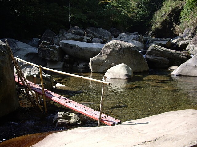 加里山 風美溪谷