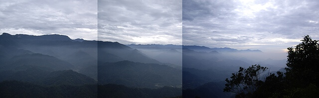 石牛山 組合過的群山美景