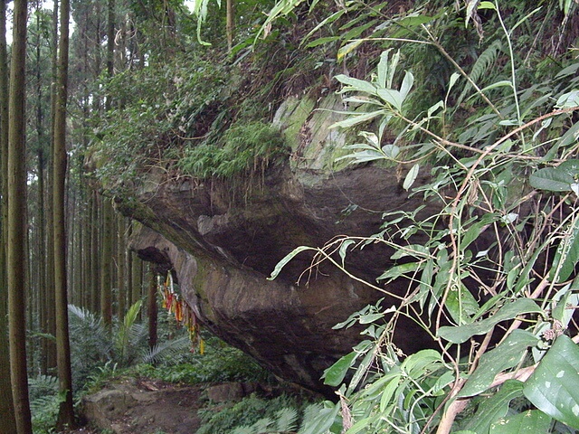 向天湖山 巨石